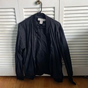H&M Light Bomber Jacket, Men’s, Black, Medium